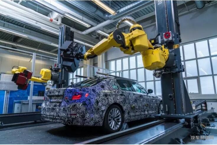 全球首套工业机器人全自动3D测量系统助力宝马新5系-汽车制造网