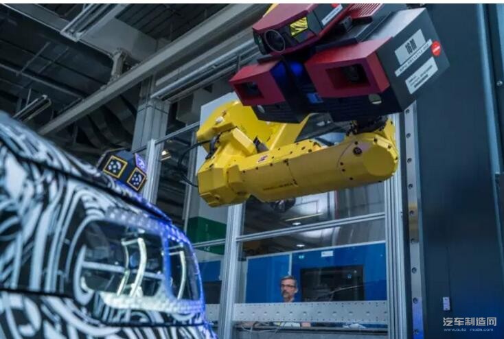 全球首套工业机器人全自动3D测量系统助力宝马新5系-汽车制造网