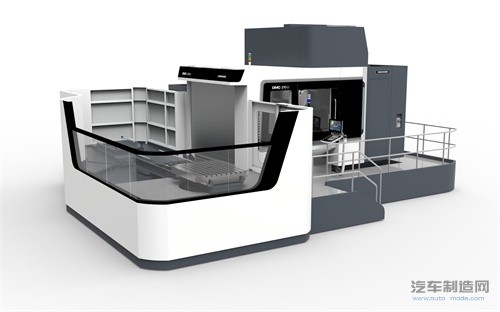 第二代DMC 210 U 配托盘交换系统的高生产力重型加工图1
