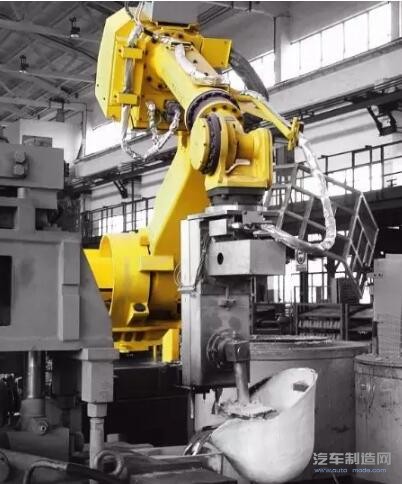 机器人浇铸自动化生产线