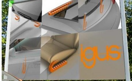 法兰克福车展：igus微型拖链助力新车安全供能