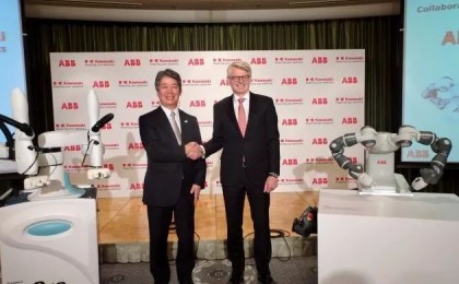 ABB与川崎计划携手研发协作机器人