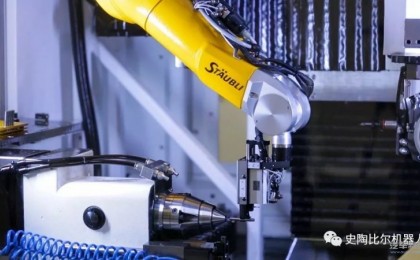 史陶比尔机器人有效提高磨床设备自主性