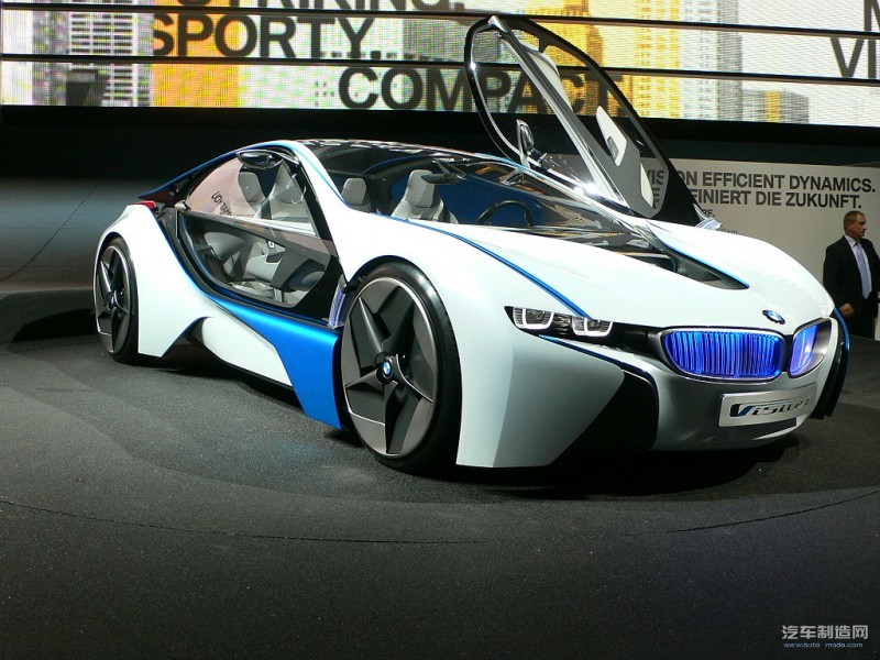 以柴油作燃料的柴电插电式混合动力车BMW未来效能动力车