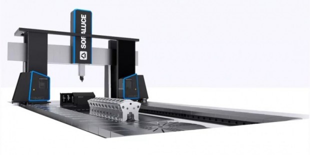 索拉露斯PMG- 多功能龙门加工中心兼具刚性和精度，拥有卓越的切削能力