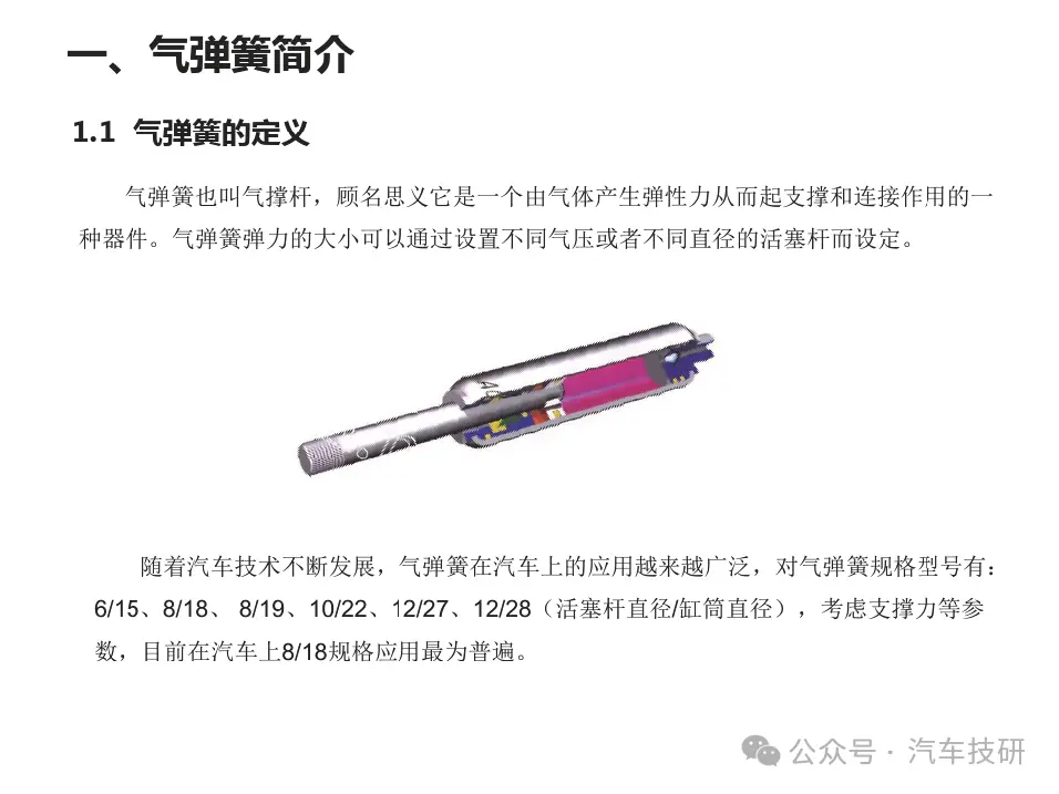 后背门撑杆结构及布置设计