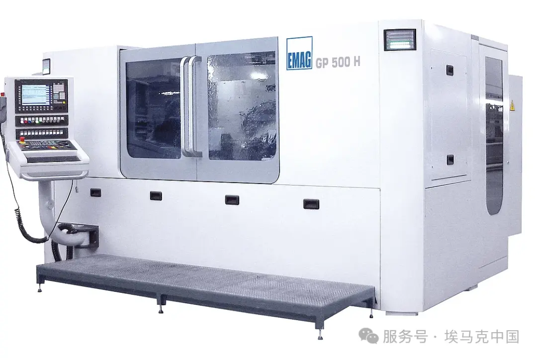 聚焦机床 | 高效成形磨削:埃马克GP 500 H实现航空级双螺旋齿轮精密加工
